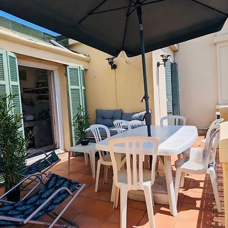 charmant studio au Cœur de Nice terrasse ensoleillée 850 M des plages Exterior foto