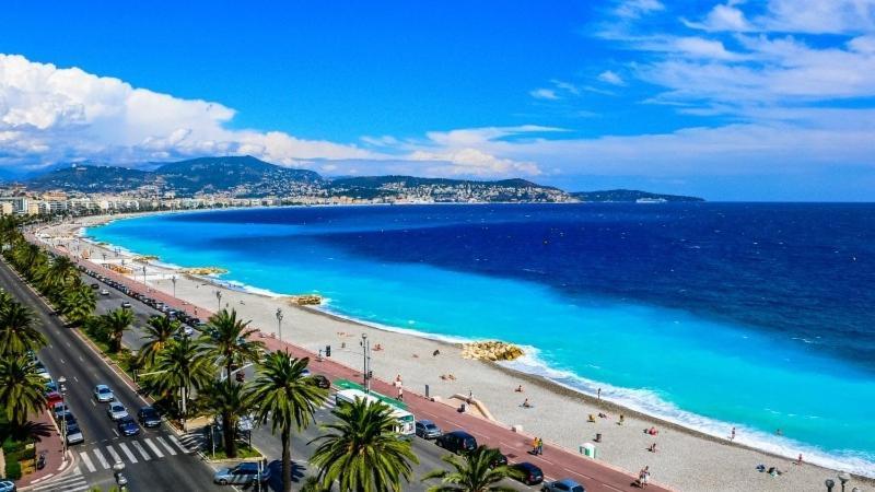 charmant studio au Cœur de Nice terrasse ensoleillée 850 M des plages Exterior foto