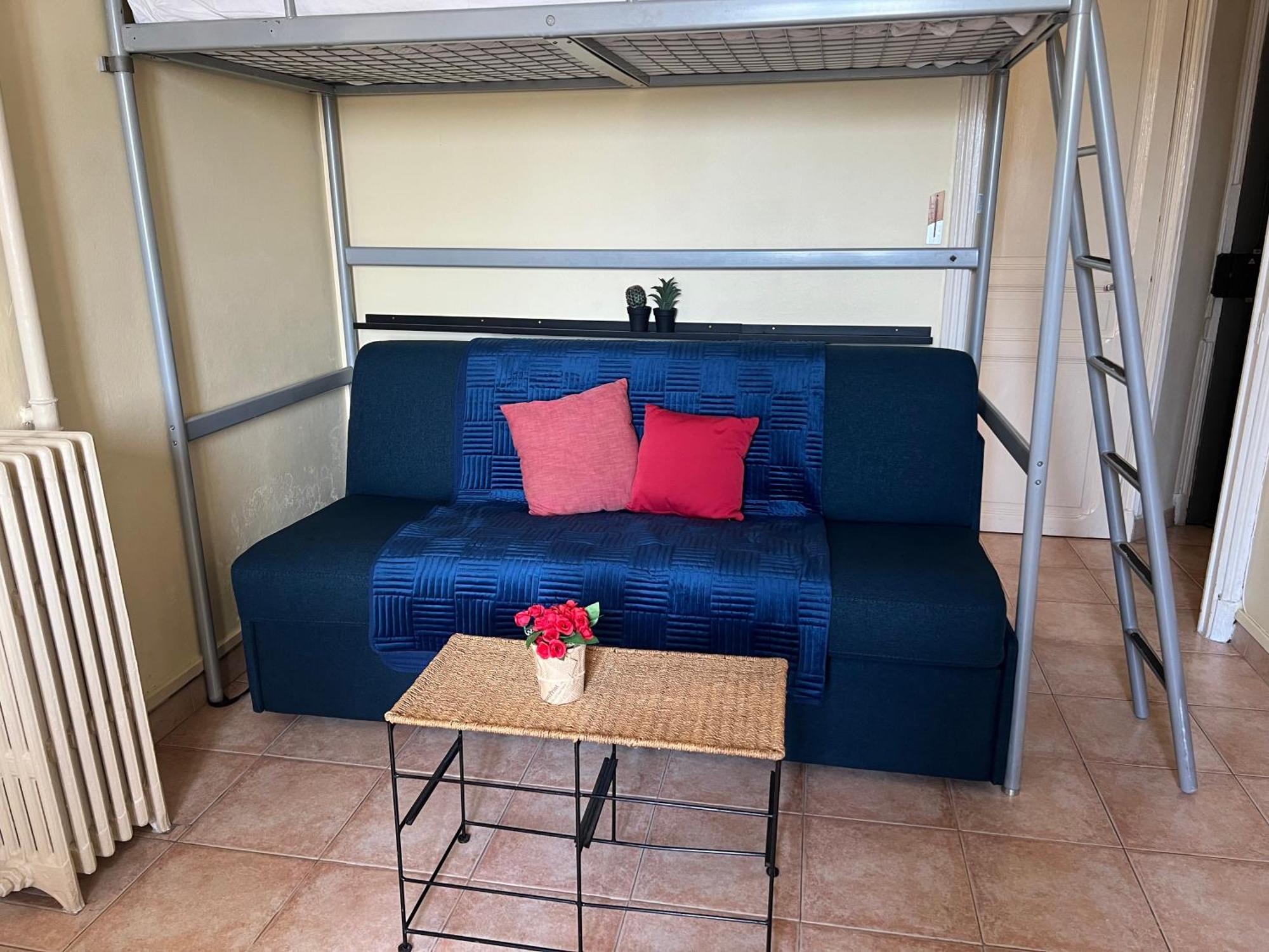 charmant studio au Cœur de Nice terrasse ensoleillée 850 M des plages Exterior foto